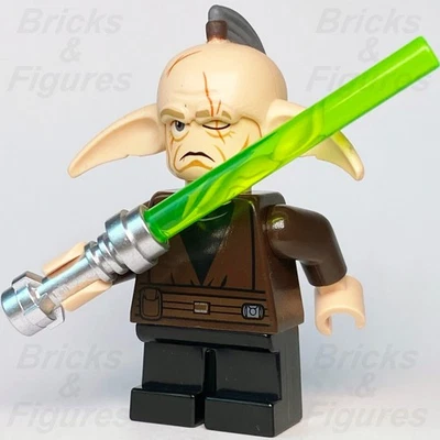LEGO Star Wars Even Piell Minifigure Jedi Master The Clone Wars 9498 sw0392 Used — 第 1/3 张图片