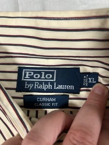 Polo Ralph Lauren Mens XL button up Curham Classic Fit cotton  - Picture 1 of 7