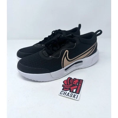 Nike Women's 9.5 Court Air Zoom Pro Tennis Shoes sneakers black DV3285-001 - Image 1 of 4
