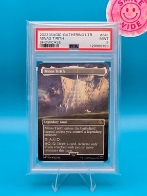 PSA 9 - 2023 MAGIC THE GATHERING LTR, 341 MINAS TIRITH SHOWCASE - Image 1 of 2