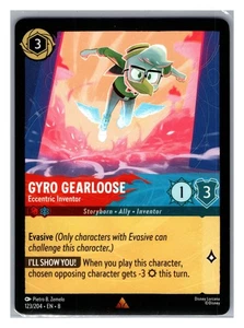 Gyro Gearloose - Eccentric Inventor 123/204 Disney Lorcana Reign of Jafar Reg - Picture 1 of 3