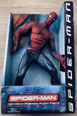 Figura de acción posable Toy Biz Spider-Man película 12" Spider-Man 2001 nueva en caja Foto 1 de 4