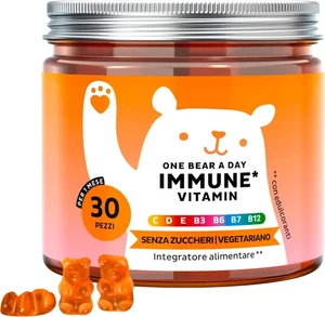 One Bear A Day Vitamin Immun – con Vitamina 30 unità (Confezione da 1) - Foto 1 di 7