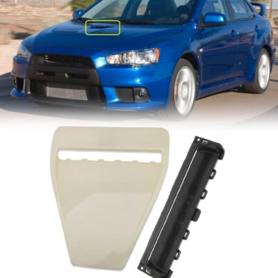 Front Bonnet Hood Air Scoop Vent Intake For Mitsubishi Lancer Evolution 10 EVO X — 第 1/4 张图片