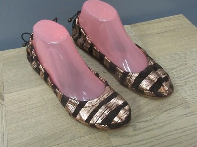 Женские балетные туфли-слипоны Georgina Goodman на плоской подошве с круглым носком - Изображение 1 из 4