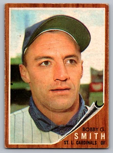 1962 TOPPS #531 BOBBY G. SMITH CARDINALS - Foto 1 di 3