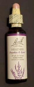 Bach Original Flower Remedy Dropper, 20 ml, Heather Flower Essence - Picture 1 of 2