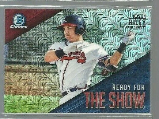2019 Bowman Chrome Mega Box Ready for the Show Ref #RFTS7 Austin Riley (r 111116 - Image 1 of 1