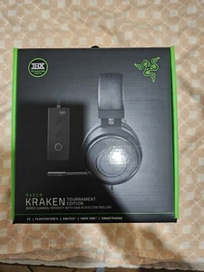 Razer Kraken Tournament Edition gaming headset + controller audio USB - Foto 1 di 3