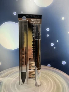 Maybelline Tattoo Studio Brow Lift Stick ~ Shade 260 Deep Brown - Picture 1 of 1