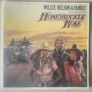 1980 Willie Nelson and Family - Honeysuckle Rose - 2xLP Vinyl Record(EX/EX) - Picture 1 of 4