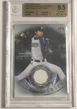 Shohei Ohtani 2013 BBM Rookie Memorabilia Jersey #M07 /100 BGS 9.5 GEM MINT RC