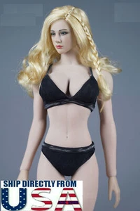 1/6 Sports Bra Panties Underwear Set For 12" PHICEN Hot Toys JIAOU Female Figure - Picture 1 of 3