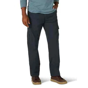 Wrangler Men's and Big Men's Relaxed Fit Cargo Pants With Stretch 32 X 34 - Picture 1 of 4