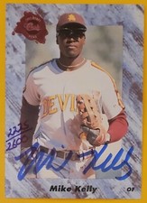 1991 Classic Draft Picks Auto 2225 /2600 Mike Kelly Auto Atlanta Braves