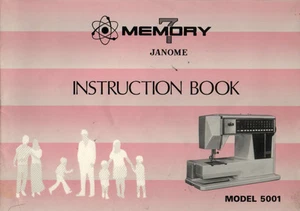CD * MEMORIA JANOME 5001 7 * tu elección: manual de instrucciones o servicio / piezas - Imagen 1 de 6