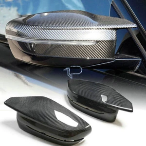Tapas laterales de repuesto de fibra de carbono real para BMW G80 M3 G82 G83 M4 20-23 - Imagen 1 de 8