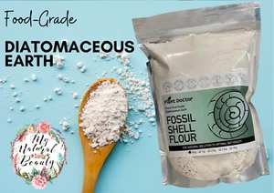 Diatomaceous Earth Food Grade Fossil Shell Flour 800g Perma-Guard Organic Pure. - Picture 1 of 12