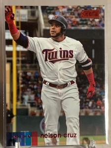 2020 Topps Stadium Club Red Foil #2 Nelson Cruz