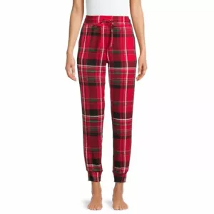 Damen Pyjamahose rot kariert Secret Treasures Hacci Größe 3X NEU - Bild 1 von 8