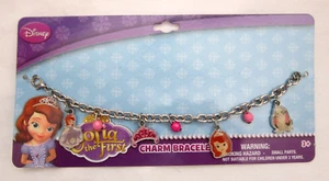Disney Sofia the First Princess All Charms Metal Bracelet-Brand New!AR3S - Picture 1 of 2