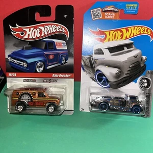 Baja Breaker Real Riders 19/34 Hot Wheels Plus # 38 Treasure Hunt Mig Rig!! - Picture 1 of 1