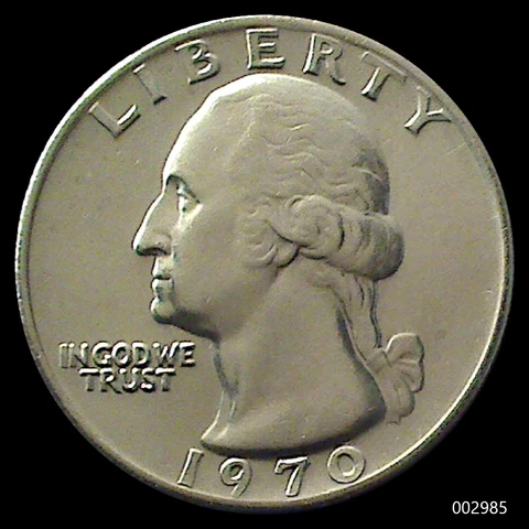 1970-P Washington Quarter (Brilliant & Uncirculated) Cover