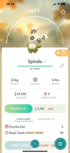 Shiny Spinda 6 - COMERCIO 20k estapolvo - Registrado Brillante Spinda ya requiere - Imagen 1 de 1
