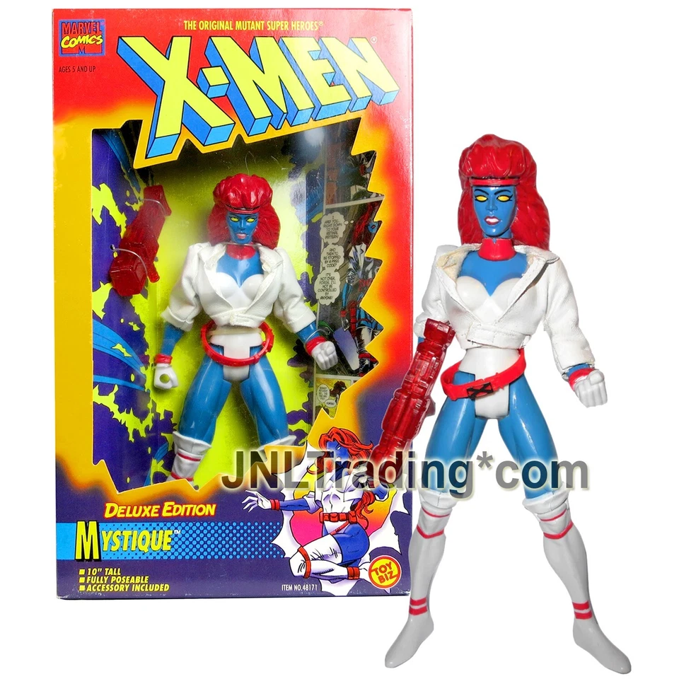 X-men Mystique 10 Inch Deluxe Edition Action Figure Marvel Toy Biz 1996