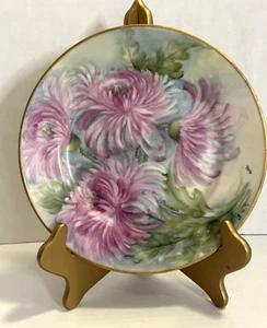 Limoges France Hand Painted Signed Plate William Guerin & Company - Picture 1 of 19