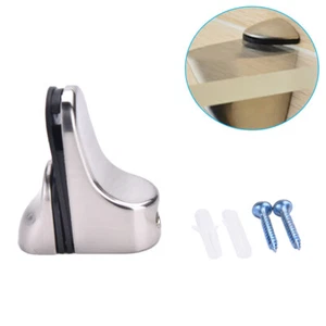 1 Pcs Adjustable Metal Shelf Holder Bracket Support For Glass or Wood Shelves:ti - Picture 1 of 7