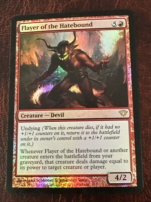 Flayer Of The Hatebound Foil X1 Dark Ascension NM Conditions see pics Front Back - Image 1 of 2