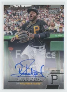 2022 Topps Stadium Club Autograph Rodolfo Castro RC Auto Pittsburgh Pirates - Picture 1 of 2
