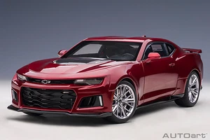 Chevrolet Camaro ZL1 1:18 de AUTOart en capa de tinte rojo granate 71208 modelo de coche - Imagen 1 de 1