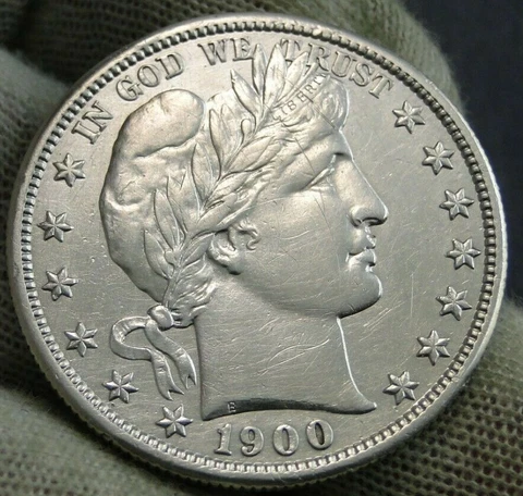 1900S Barber Half Dollar Cover