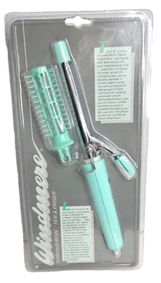 Vintage Windmere Curling Iron Green 5/8" Barrel C-C52-G/936 NOS - Image 1 of 4