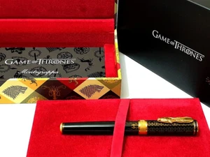 Montegrappa Game of Thrones Baratheon Rollerball Pen Tintenroller Full Set NEU - Bild 1 von 11