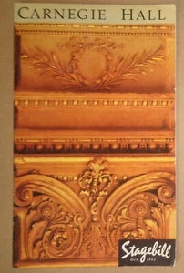 Barbara Bonney, Sopran & Warren Jones, Klavier - Carnegie Hall Stagebill Okt,1993 - Bild 1 von 5