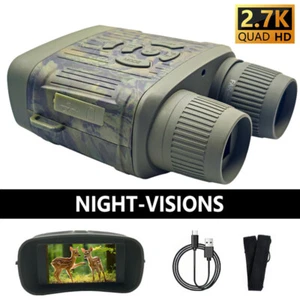 10X Zoom Digital Binoculars 2.7K Infrared Video Recording Night Vision - Picture 1 of 15