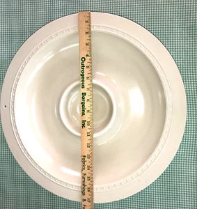 Nora Fleming RETIRED Pearl Dot Melamine Chip & Dip Platter MEL05 - Picture 1 of 5