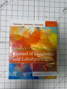 Mosby's Manual of Diagnostic and Laboratory Tests 7th Edition New Ships Fast - Picture 1 of 3