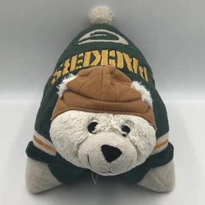 Green Bay Packers Vintage Helmet NFL 18” Pro Football Plush Pillow Pets Large - Picture 1 of 18