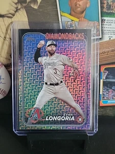 2024 Topps Series 1 Evan Longoria Easter Holiday Foil Arizona Diamondbacks #304 - Bild 1 von 10