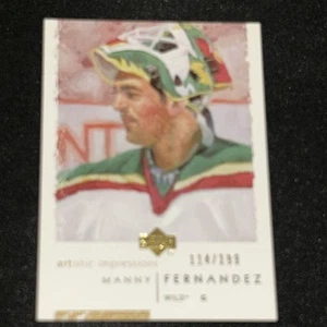 MANNY FERNANDEZ Oro #/199 2002-03 UD Impresiones Artísticas Envío Gratis Peine - Imagen 1 de 2