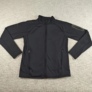 Marmot Motion Jacket Men’s M Black Gray Stretch Fleece Full Zip Lightweight - Picture 1 of 12