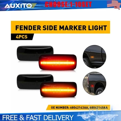 Двойные габаритные огни для Dodge RAM 2500HD 3500HD 10–18 годов выпуска желтые красные 4–20X - Изображение 1 из 4