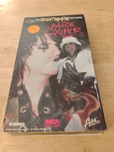 Alice Cooper The Nightmare Returns Tour VHS - Imagen 1 de 7