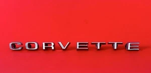 1974, 1975 Corvette Rear Chrome Lettering Badging - Picture 1 of 7
