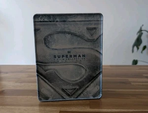 SUPERMAN 5 FILM LIMITED STEELBOOK 4K & BLU-RAY COLLECTION SET Christopher Reeve - Imagen 1 de 21