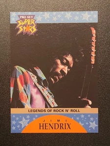 1991 Pro Set Super Stars Jimi Hendrix Legends of Rock and Roll #4 - Picture 1 of 1